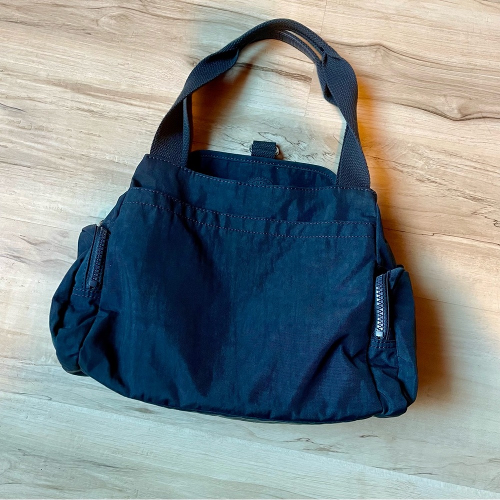 Kipling Navy Blue Nylon Tote with Front Flap - Picture 13 of 13